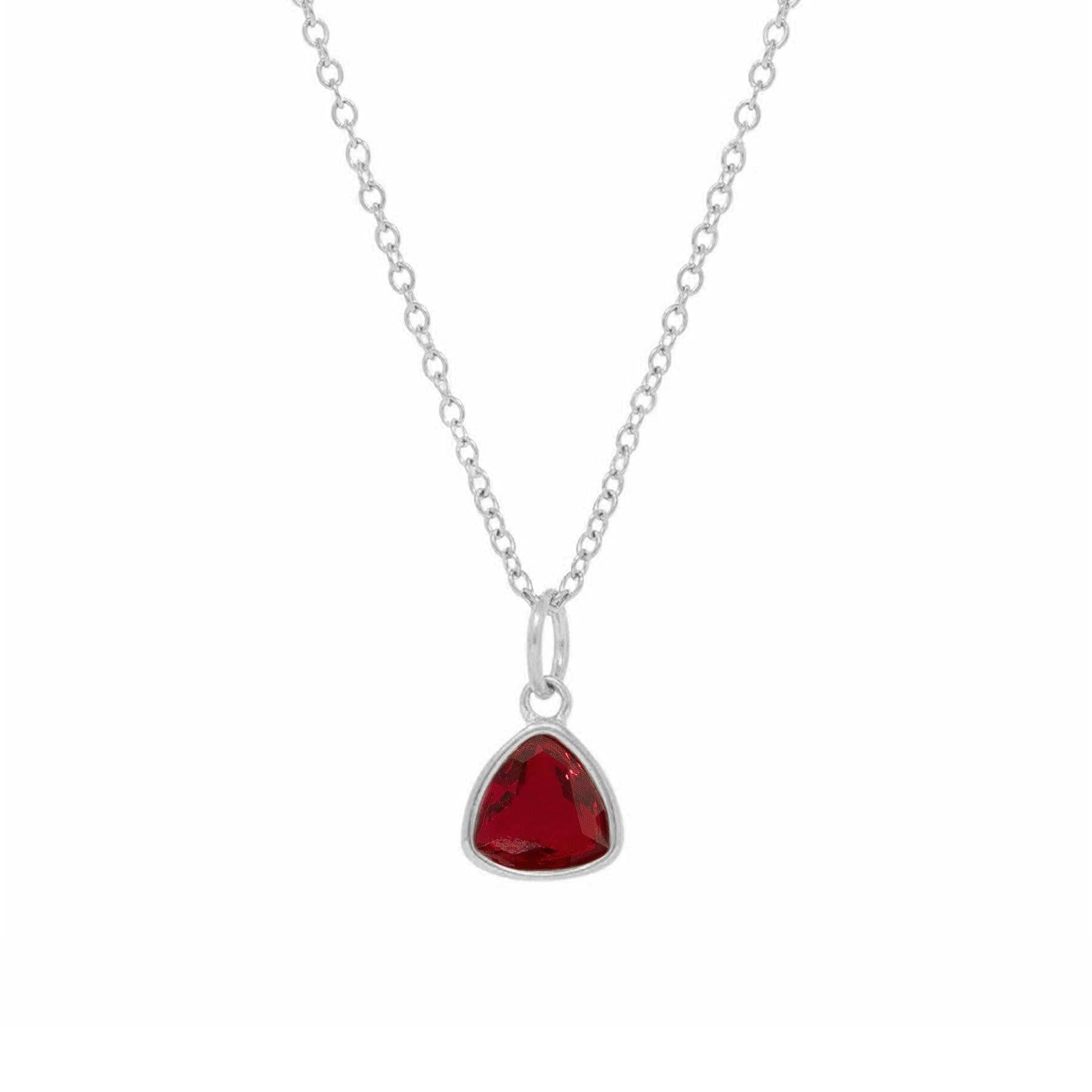 Trio Birthstone Necklace
