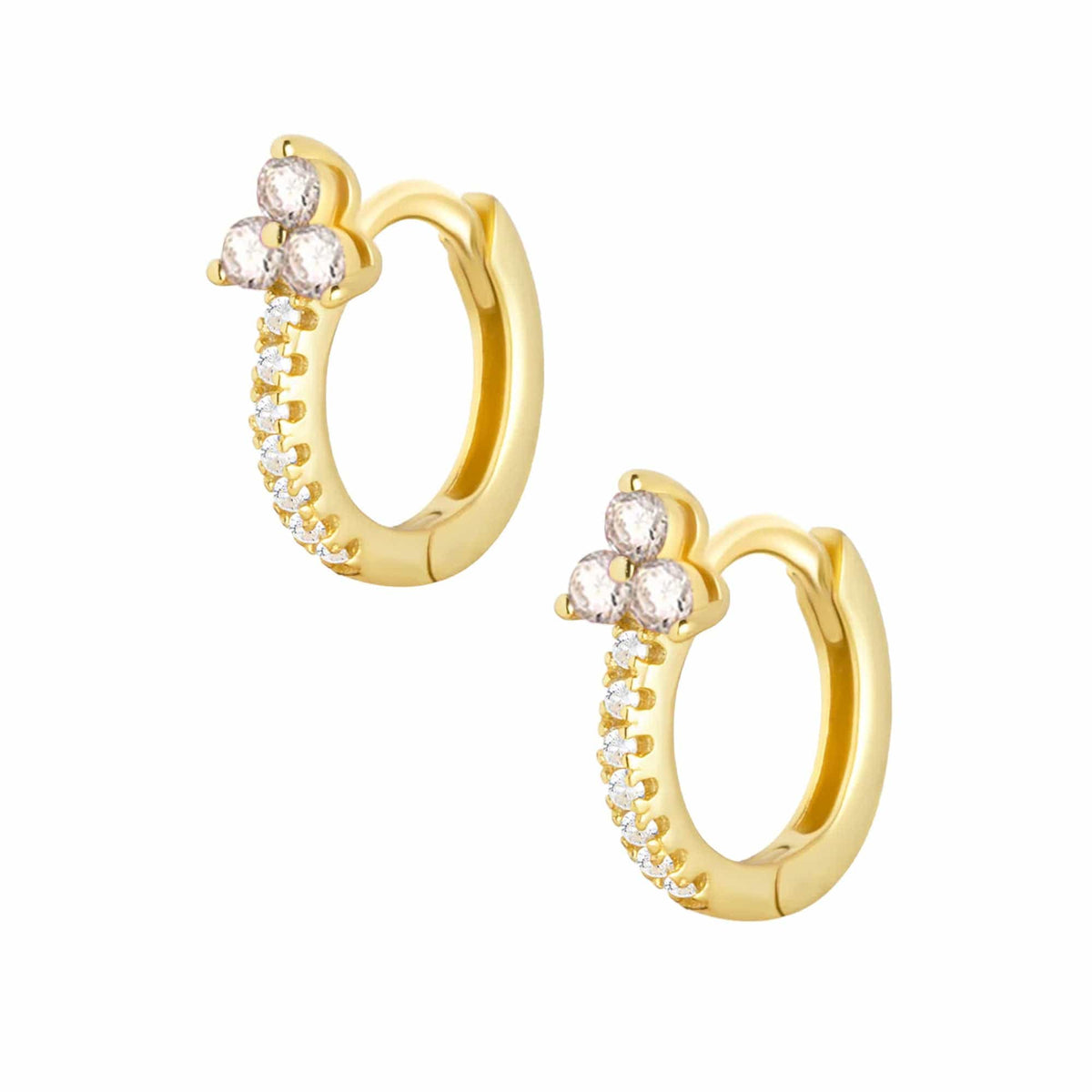 Wave Hoop Earrings — Pink Island Earrings | Tarnish-Free Waterproof Jewellery Australia