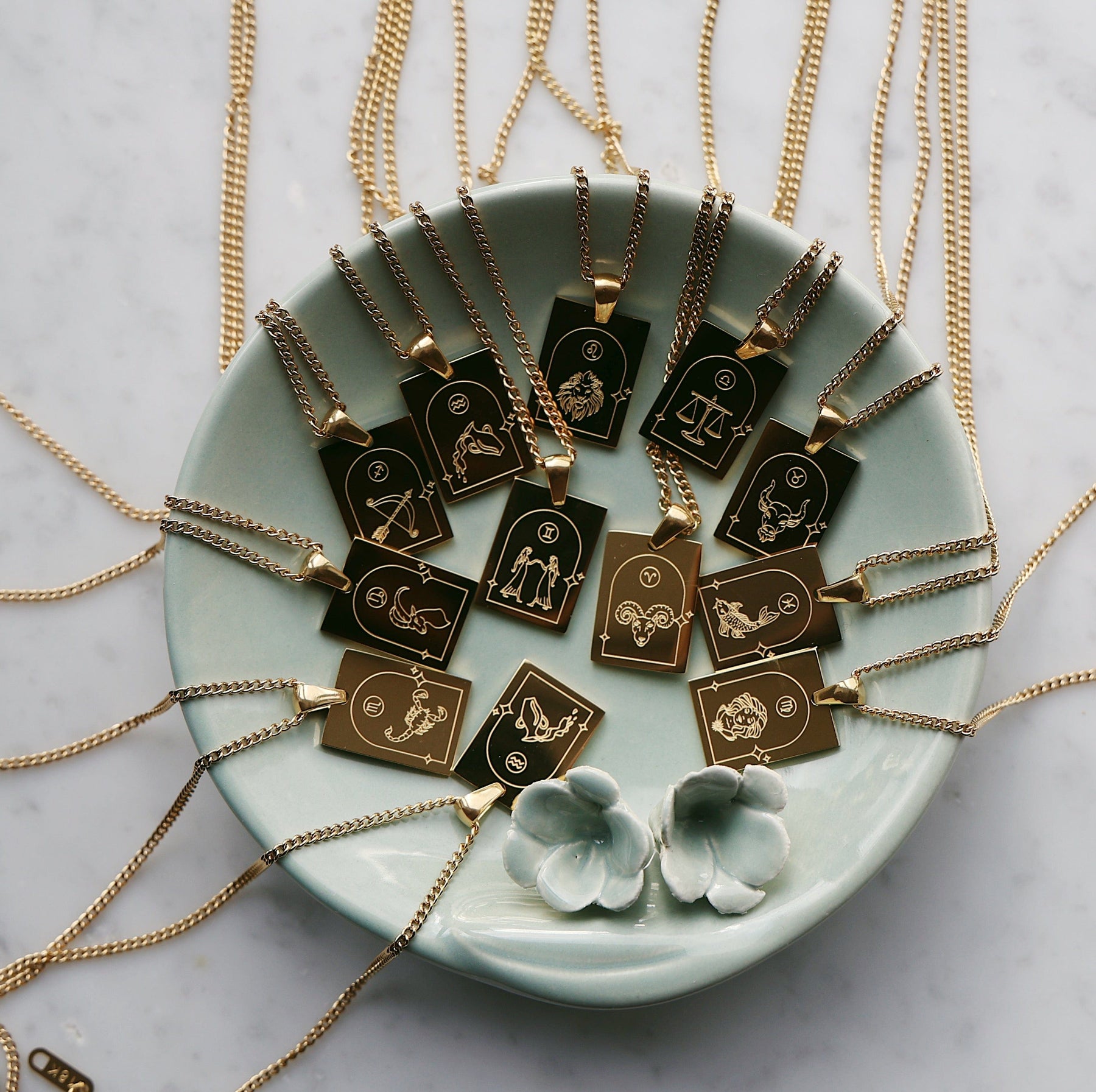 Zelina Zodiac Necklace