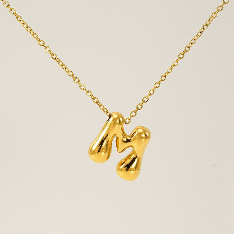 Elegant 18k gold-plated necklace for women - luxury fashion jewelry gift