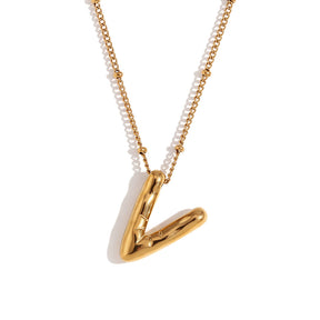 18k gold plated stainless steel jewellery – tarnish-resistant, hypoallergenic, luxury fashion necklace and bracelet set for women – waterproof gold jewellery for everyday wear
