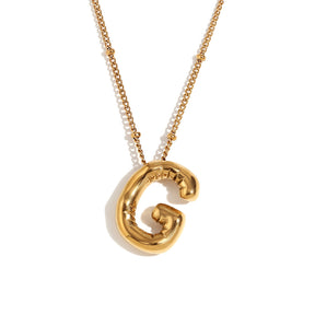 18k gold plated stainless steel jewellery – tarnish-resistant, hypoallergenic, luxury fashion necklace and bracelet set for women – waterproof gold jewellery for everyday wear