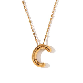 18k gold plated stainless steel jewellery – tarnish-resistant, hypoallergenic, luxury fashion necklace and bracelet set for women – waterproof gold jewellery for everyday wear