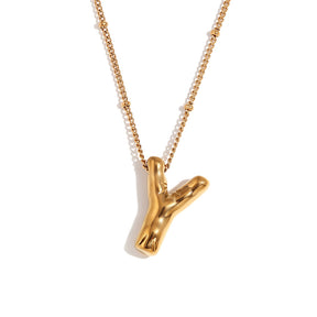 18k gold plated stainless steel jewellery – tarnish-resistant, hypoallergenic, luxury fashion necklace and bracelet set for women – waterproof gold jewellery for everyday wear