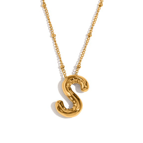 18k gold plated stainless steel jewellery – tarnish-resistant, hypoallergenic, luxury fashion necklace and bracelet set for women – waterproof gold jewellery for everyday wear