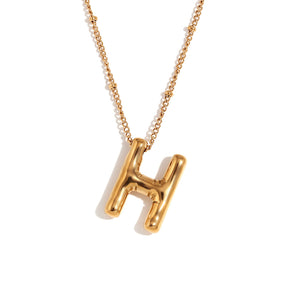 18k gold plated stainless steel jewellery – tarnish-resistant, hypoallergenic, luxury fashion necklace and bracelet set for women – waterproof gold jewellery for everyday wear
