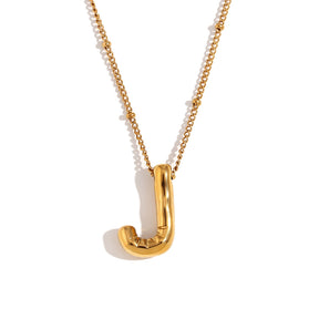 18k gold plated stainless steel jewellery – tarnish-resistant, hypoallergenic, luxury fashion necklace and bracelet set for women – waterproof gold jewellery for everyday wear