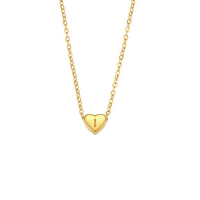 Gold Plated heart necklace