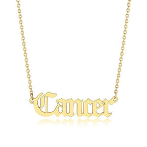 Zodiac charm Necklace