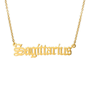 Zodiac charm Necklace