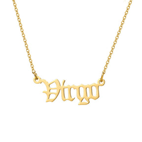 Zodiac charm Necklace