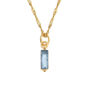Quartz Birthstone Necklace