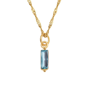 Quartz Birthstone Necklace