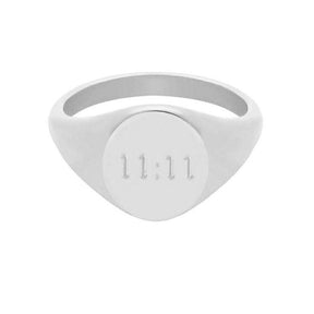 11:11 Signet Ring