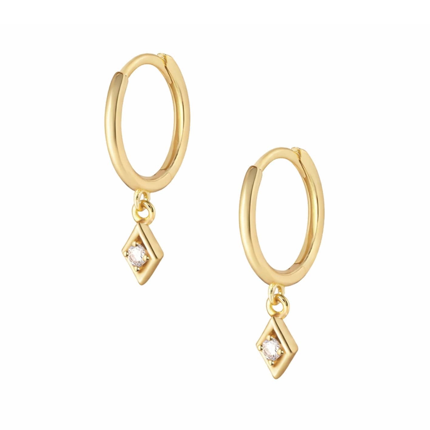 Cove Hoop Earrings — Pink Island Earrings | Tarnish-Free Waterproof Jewellery Australia