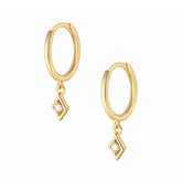 Cove Hoop Earrings — Pink Island Earrings | Tarnish-Free Waterproof Jewellery Australia