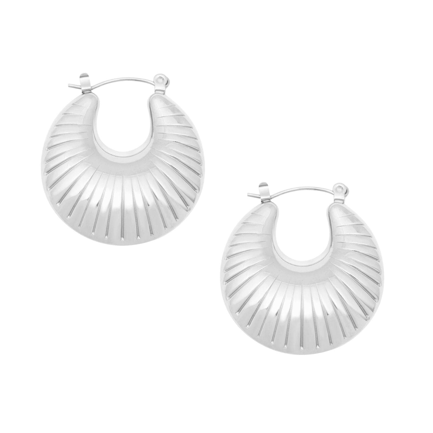 Aire Hoop Earrings