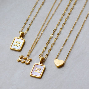 Alora Zodiac Necklace