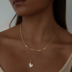 Astrid Herringbone Necklace