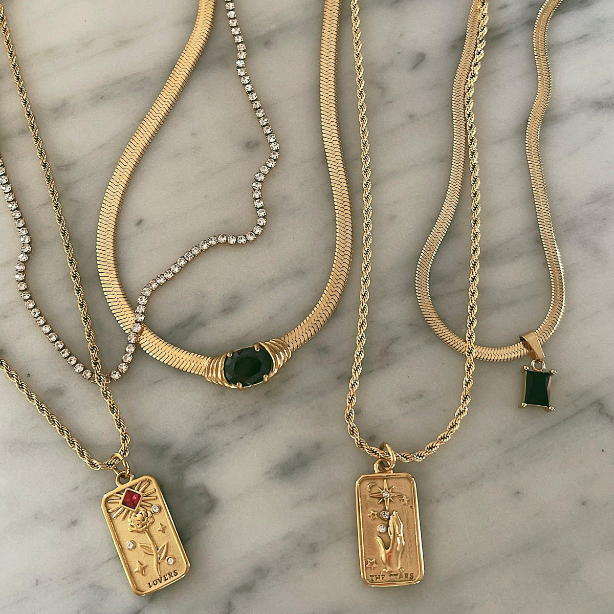 Bardot Tennis Necklace