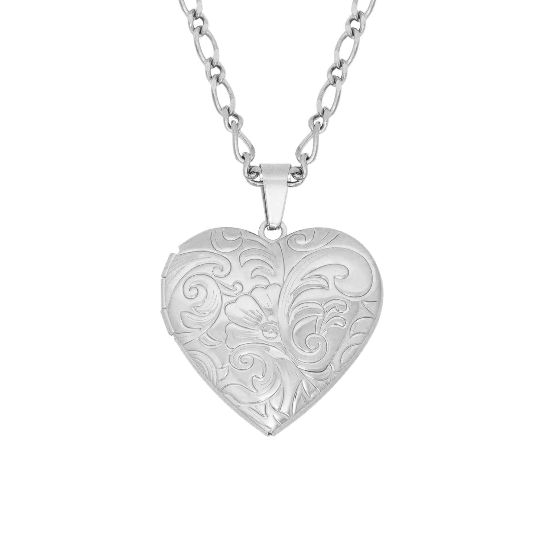 Beau Heart Locket Necklace