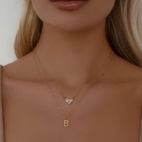 Bliss Initial Necklace