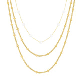 Layered Pearl Necklace — Pink Island Necklaces | Tarnish-Free Waterproof Jewellery Australia