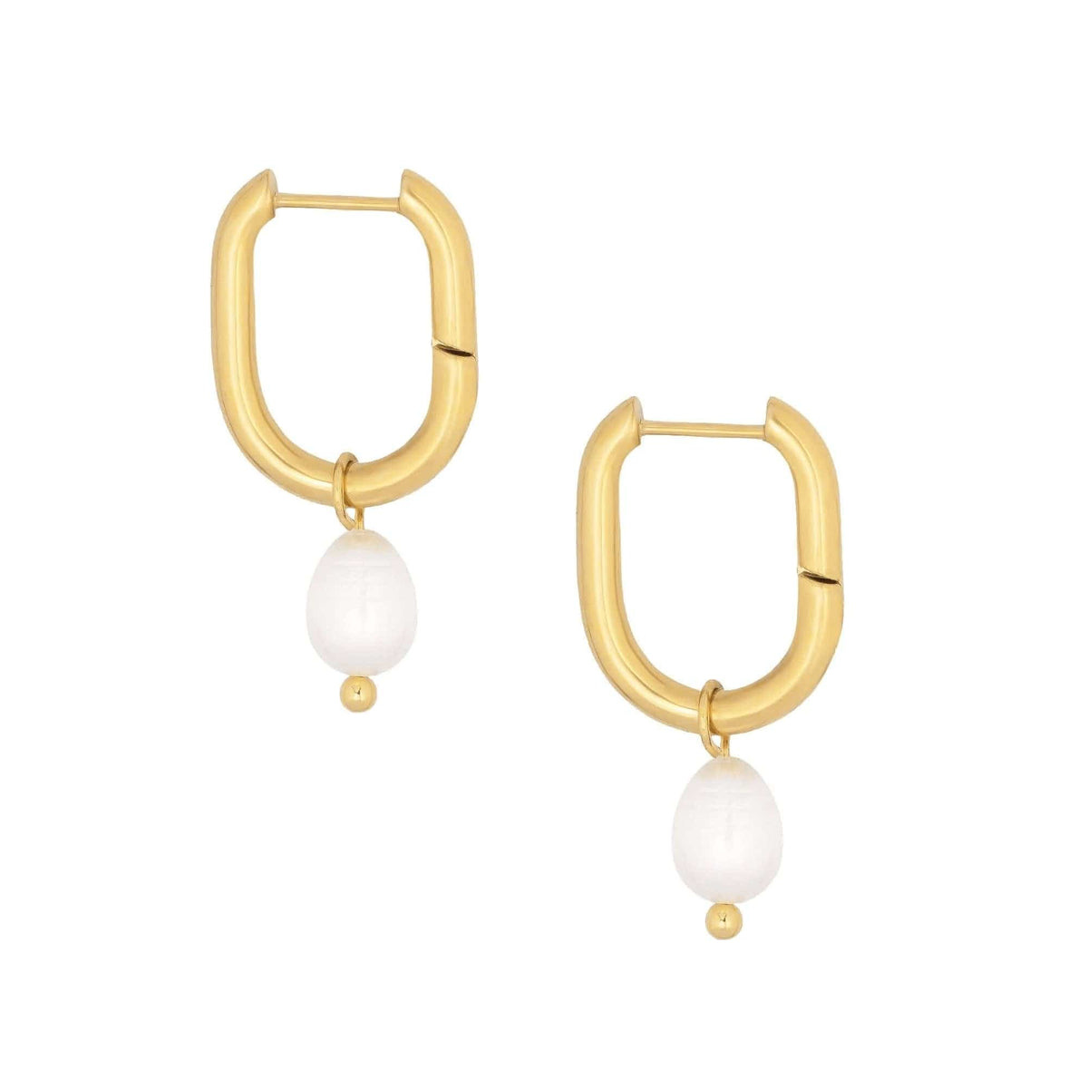 Bora Bora Pearl Hoop Earrings