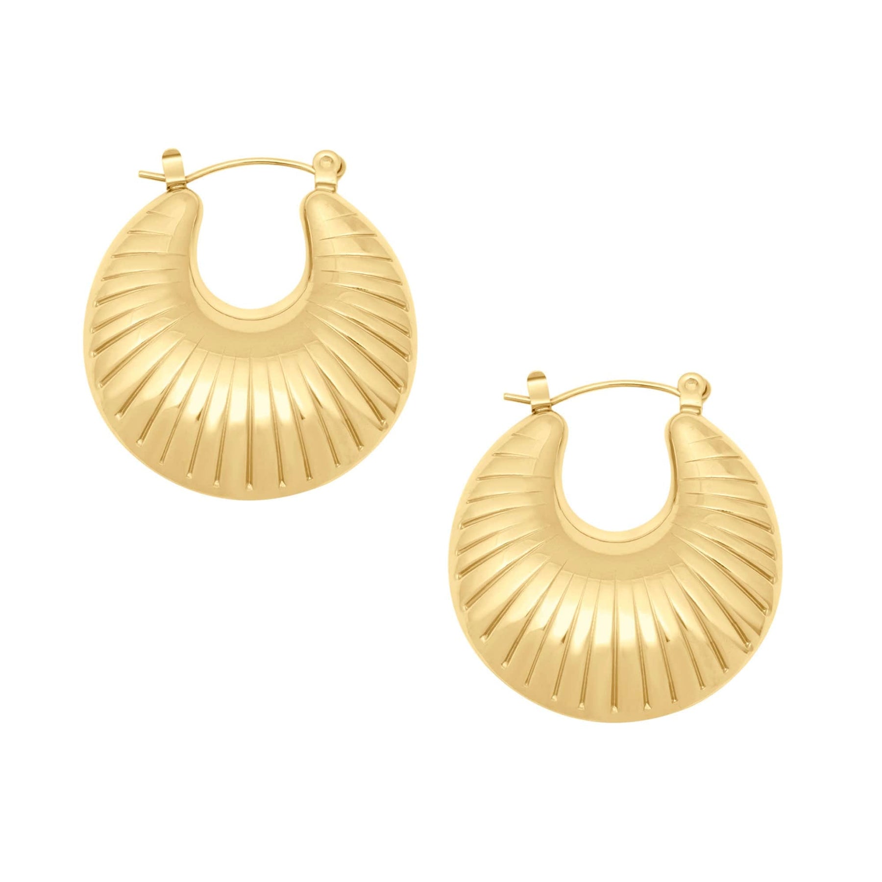 Aire Hoop Earrings