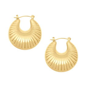 Aire Hoop Earrings