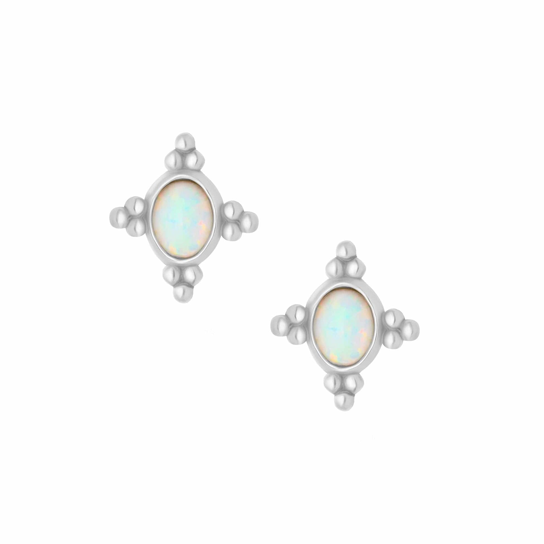 Carter Opal Stud Earrings