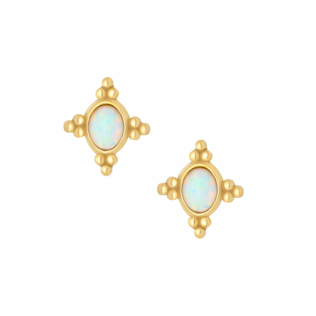 Carter Opal Stud Earrings
