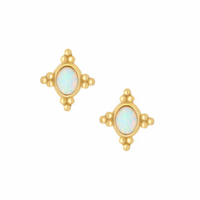 Carter Opal Stud Earrings