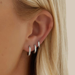 Caterina Hoop Earrings