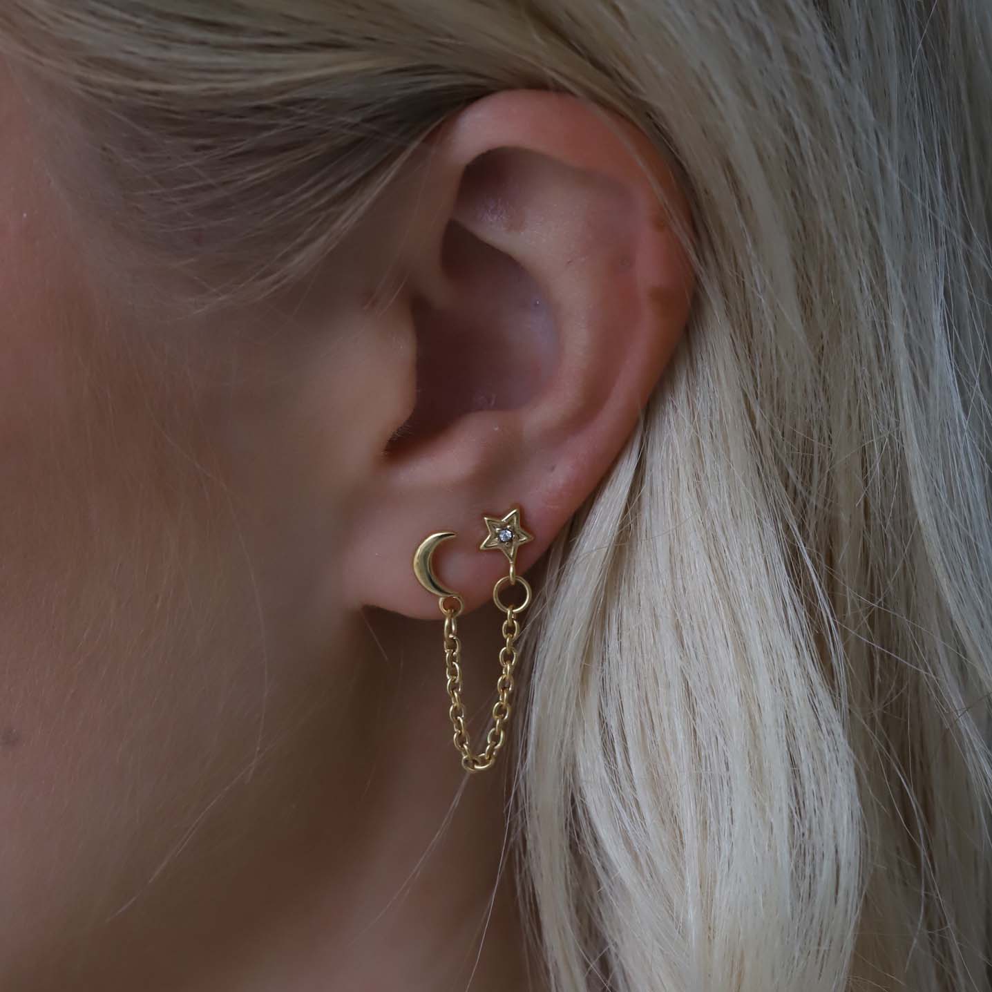 Celestial Double Earring