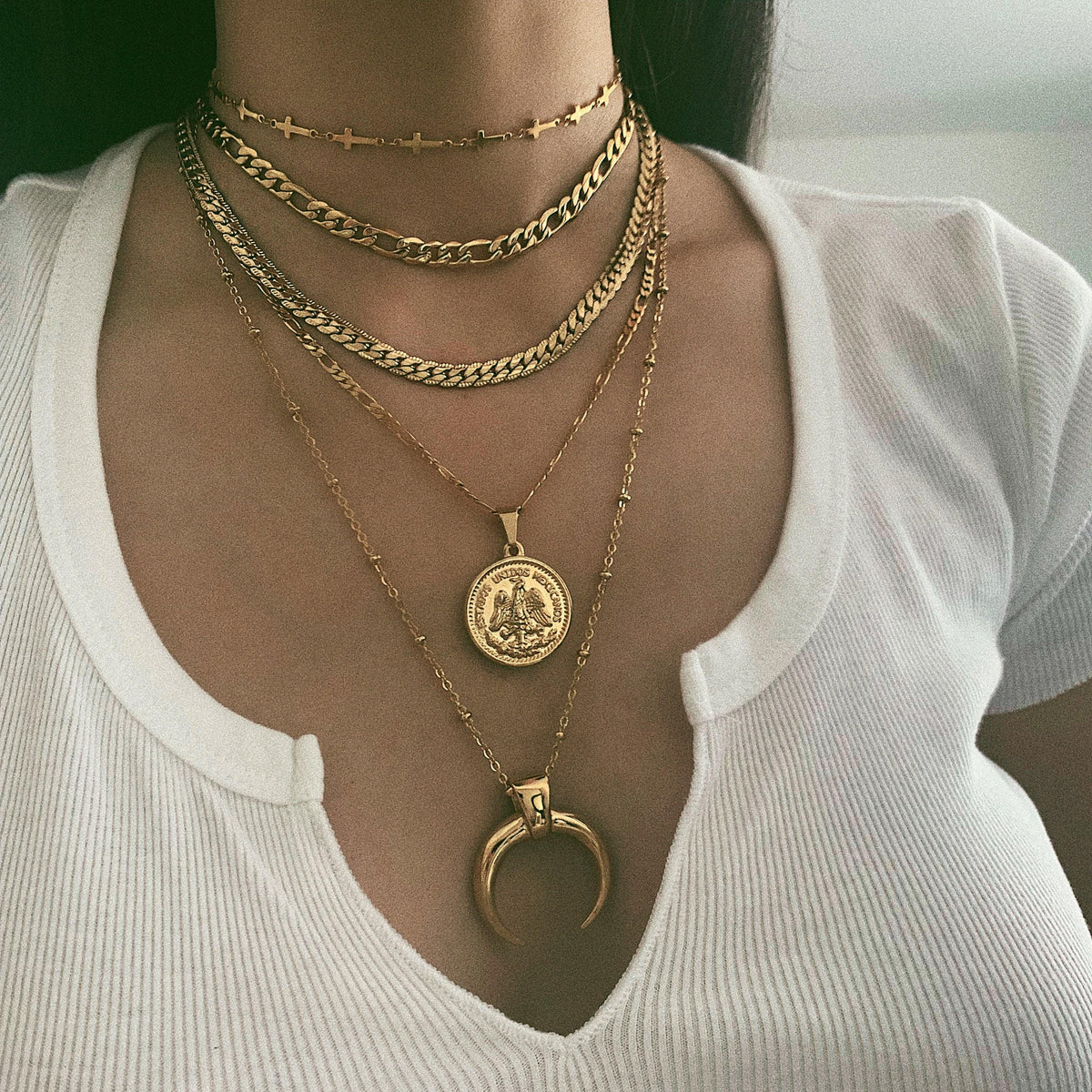 Laila Chunky Figaro Choker / Necklace