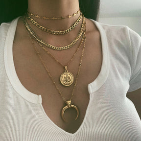 Laila Chunky Figaro Choker / Necklace