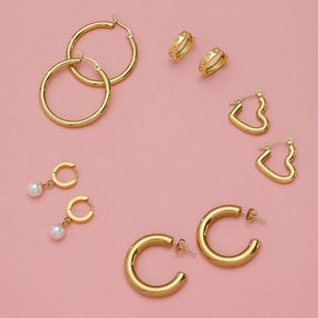 Exude Hoop Earrings