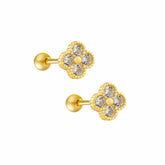 Dune Stud Earrings — Pink Island Earrings | Tarnish-Free Waterproof Jewellery Australia