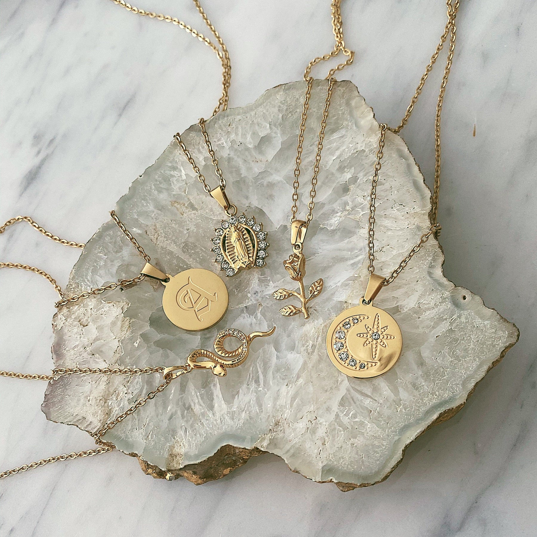 Dolce Initial Necklace