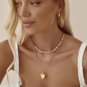 Engraved Heart Necklace