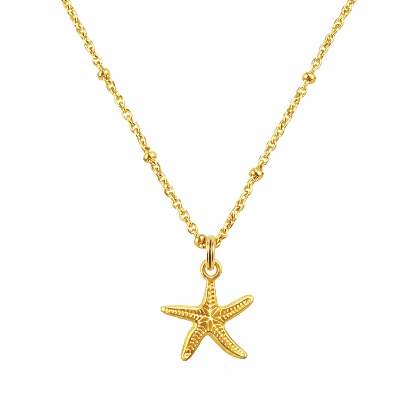 Starfish Necklace — Pink Island Necklaces | Tarnish-Free Waterproof Jewellery Australia