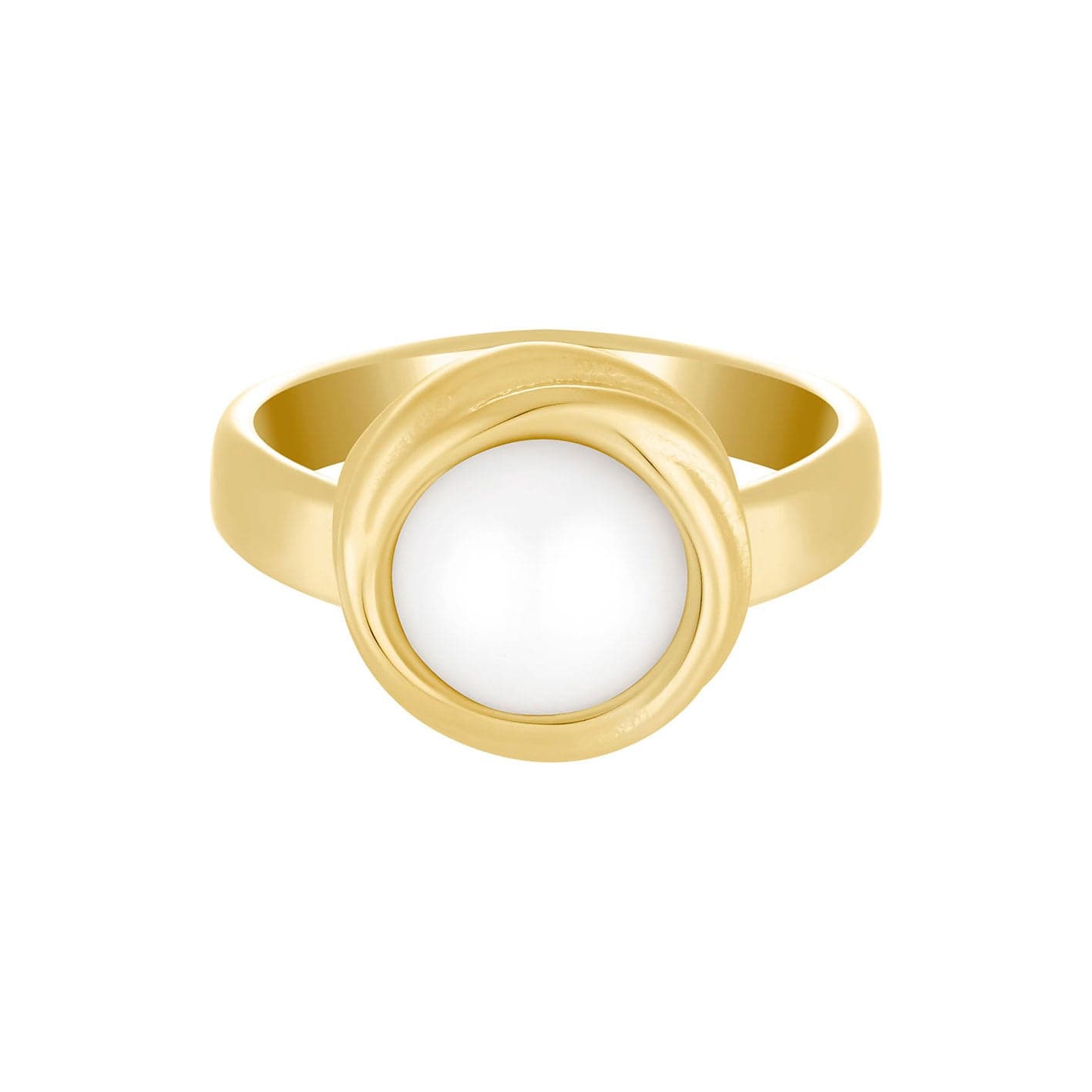 Tide Pearl Ring — Pink Island Rings | Tarnish-Free Waterproof Jewellery Australia