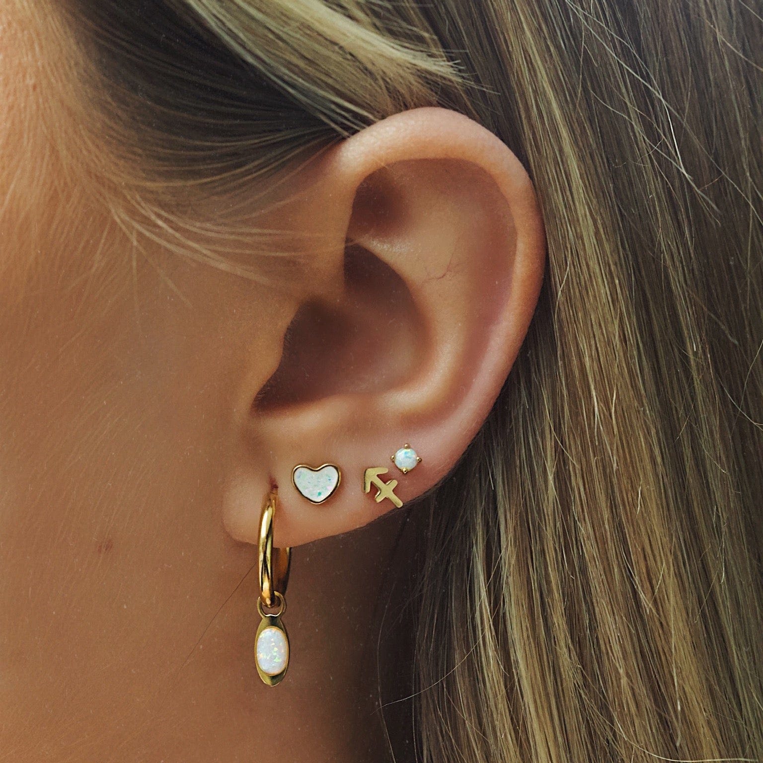 Fate Zodiac Stud Earrings