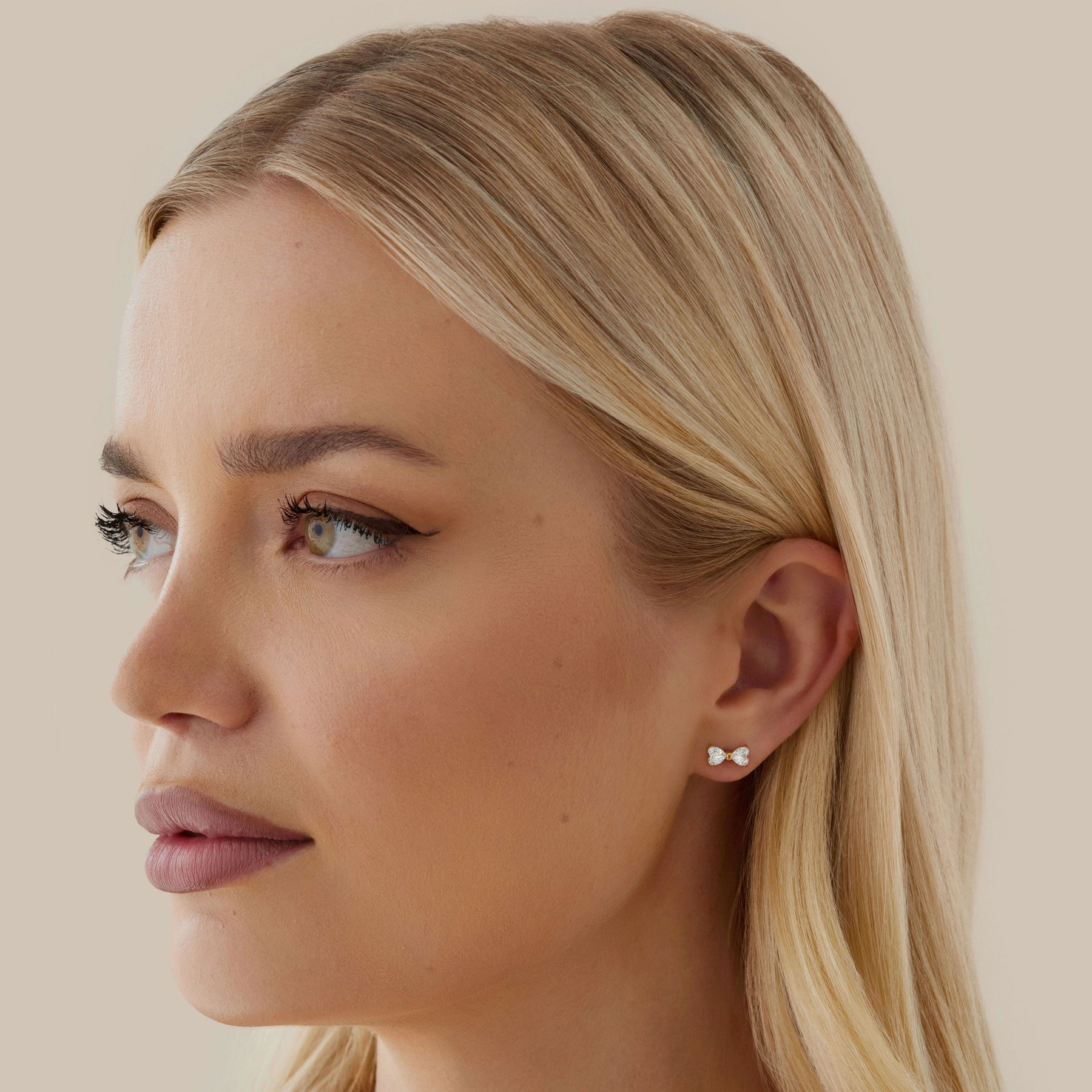 Felicity Bow Stud Earrings