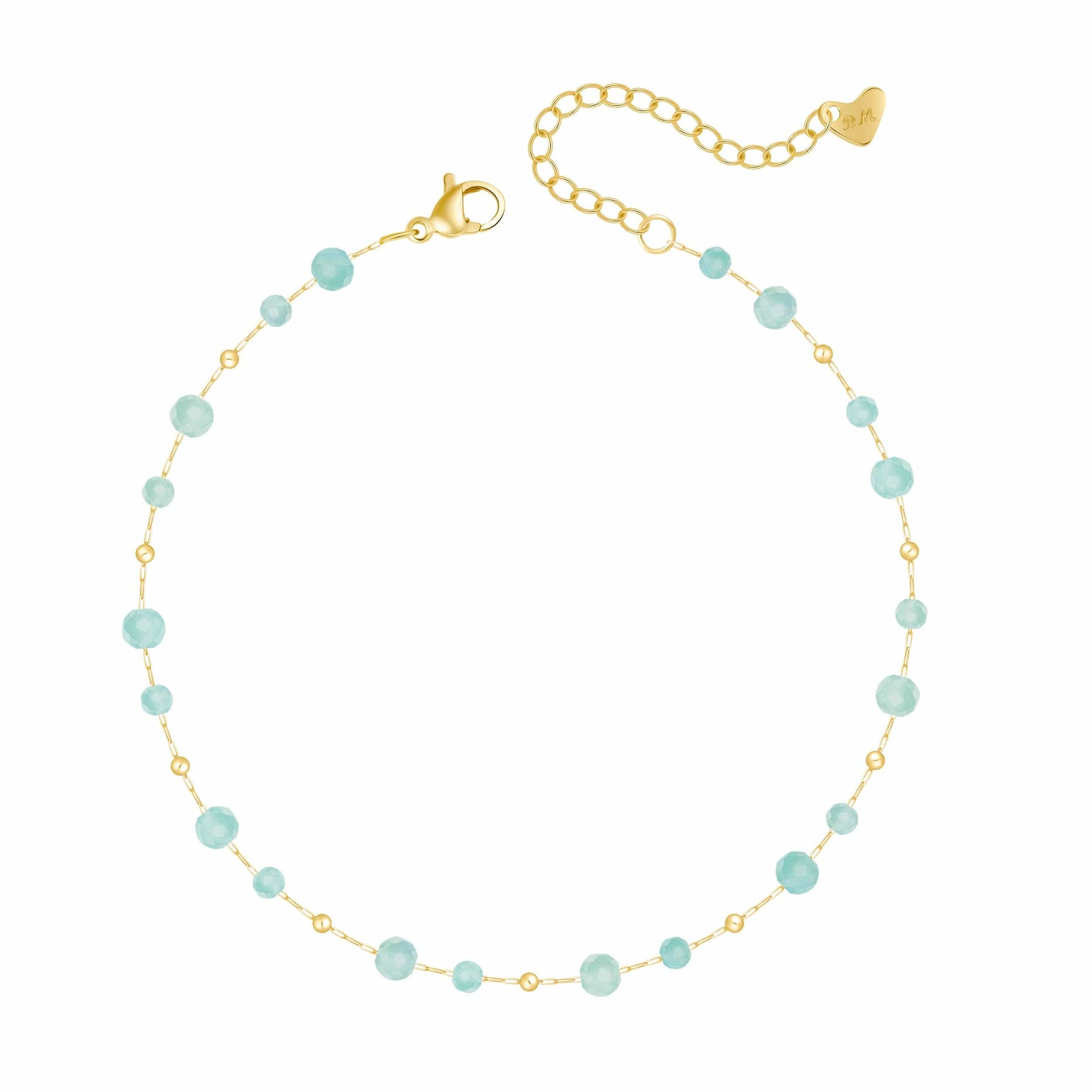 Leaf Anklet — Pink Island Anklets | Tarnish-Free Waterproof Jewellery Australia