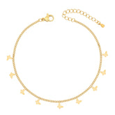 Float Butterfly Anklet