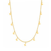 Float Butterfly Choker Necklace
