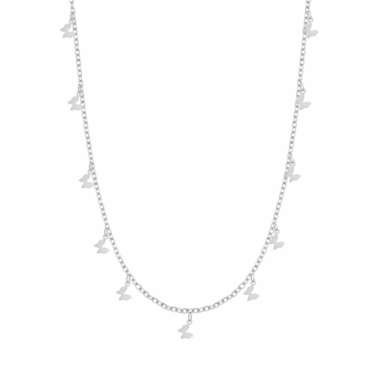 Float Butterfly Choker Necklace