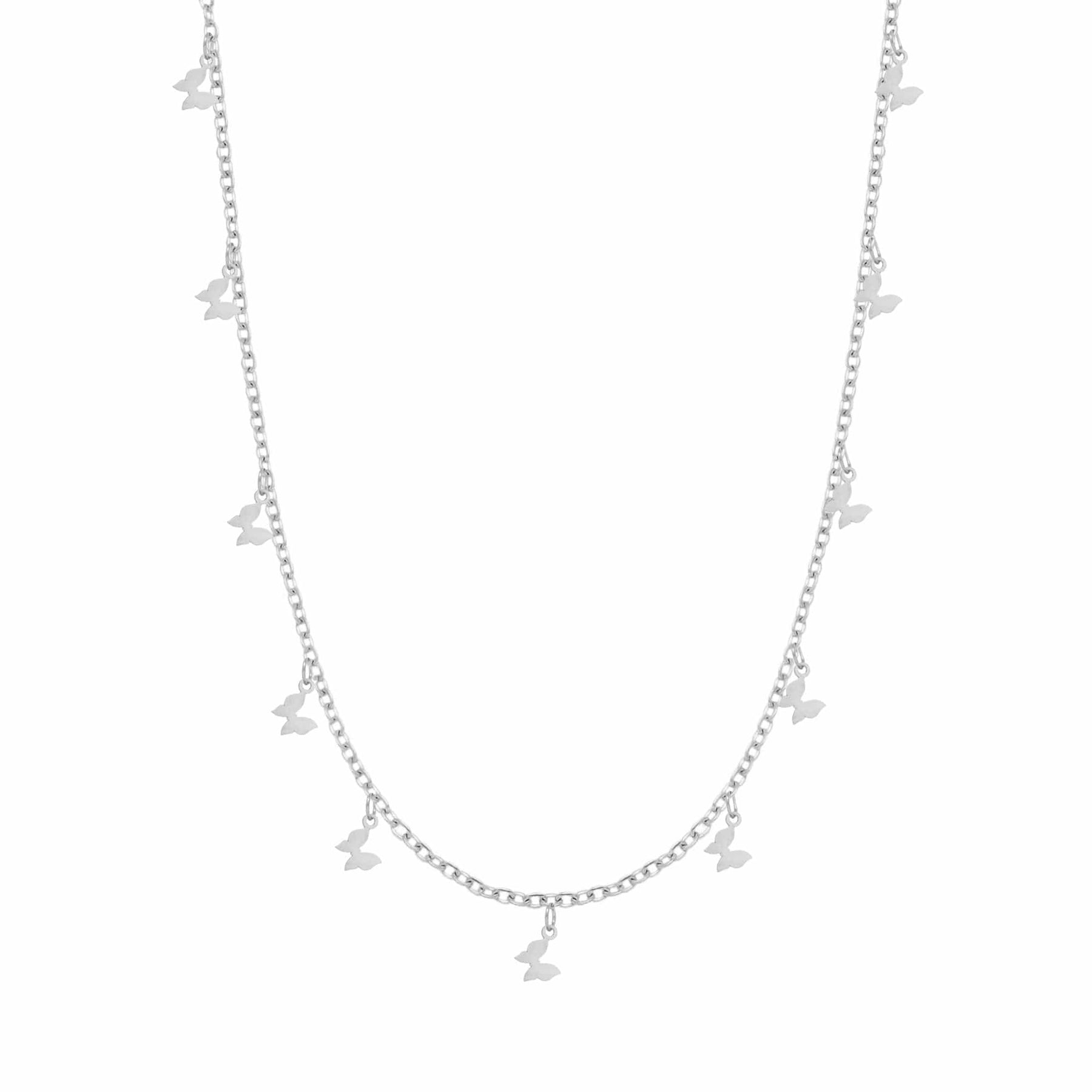 Float Butterfly Choker Necklace